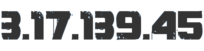 Your IP address: 3.17.139.45